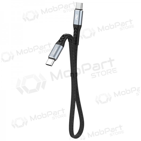 Καλώδιο USB-C Dudao L10C USB-C σε USB-C 0.23 m 100 W μαύρο