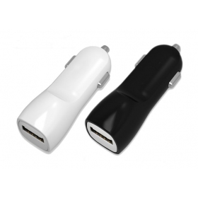 Φορτιστής automobilinis Tellos USB (dual) (1A+2A) (μαύρος)
