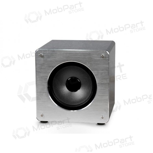 Bluetooth φορητό ηχείο OMEGA WOODEN OG60A (MicroSD, handsfree ακουστικα, AUX,FM) (γκρί)