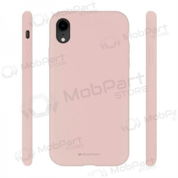 Θήκη Samsung Galaxy A22 4G Mercury - Silicone Case (ροζ άμμου)