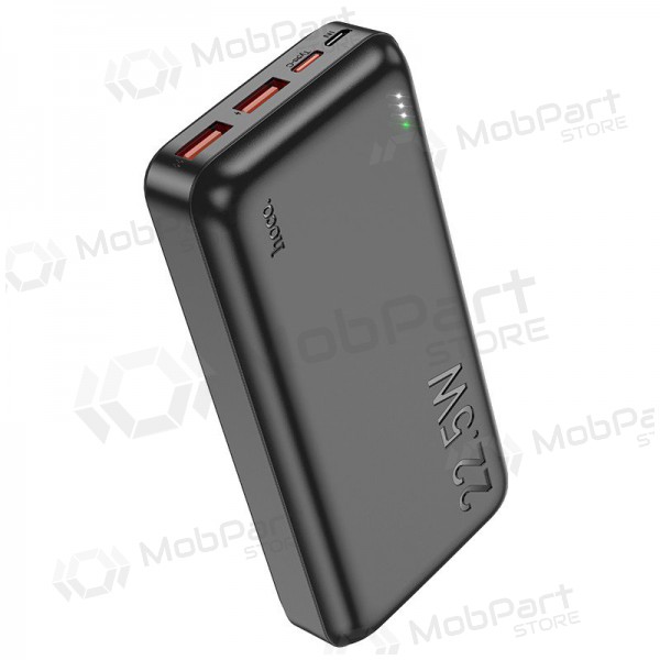 Εξωτερική μπαταρία Power Bank Hoco J101A PD 20W+Quick Charge 3.0 22.5W 20000mAh μαύρος