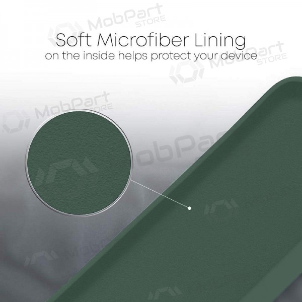Θήκη Samsung Galaxy A22 4G Mercury - Silicone Case (σκούρο πράσινο)