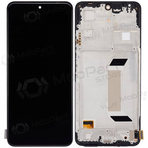Xiaomi Redmi Note 12 5G, Poco X5 5G οθόνη (μαύρη) (με πλαίσιο) (αυθεντική)