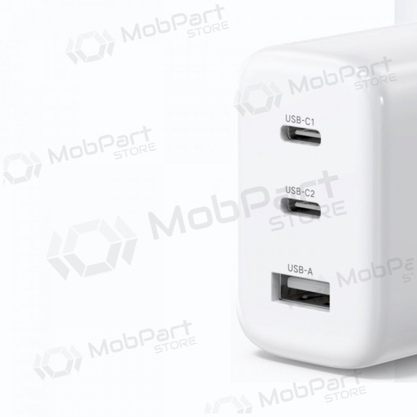 Φορτιστής buitinis Ugreen CD275 2xUSB-C/USB-A 65W άσπρο