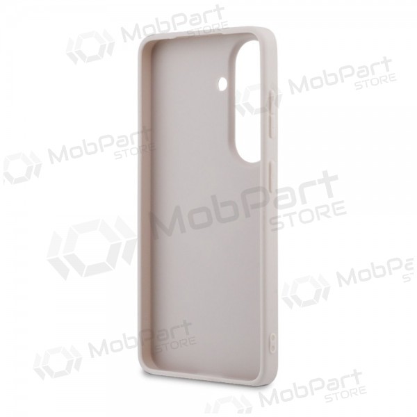 Θήκη Samsung Galaxy S26 - Guess PU 4G Metal Logo (ροζ)