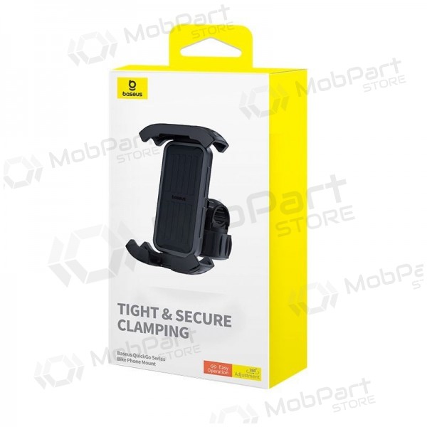 Telefono laikiklis dviračiui Baseus QuickGo Series Bike Phone Mount Cluster μαύρος C40561500113-00