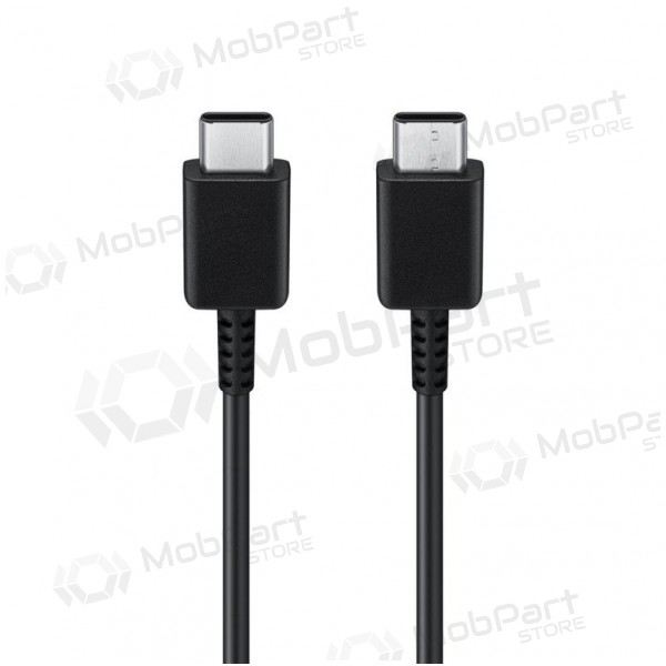 USB καλώδιο γνησια Samsung EP-DA705BBE 25W 3A Type-C-Type-C 1.0m μαύρος