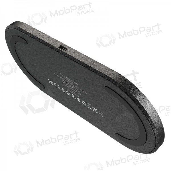 Φορτιστής ασύρματος Borofone BQ7 Prominent Dual (10W) (μαύρος)