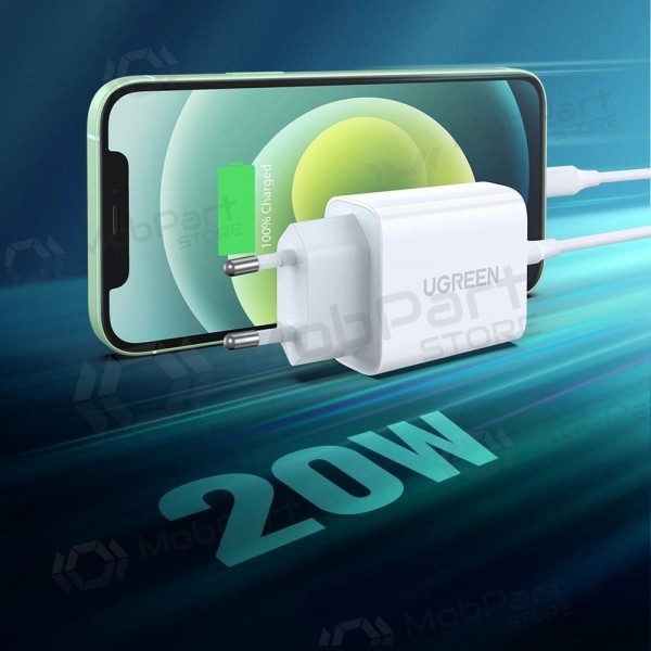 Φορτιστής buitinis Ugreen CD137 USB-C 20W 3A άσπρο