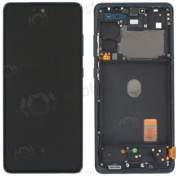 Ekranas Samsung G780/G781 S20 FE su lietimui jautriu stikliuku και rėmeliu Cloud Navy Oled (real size)