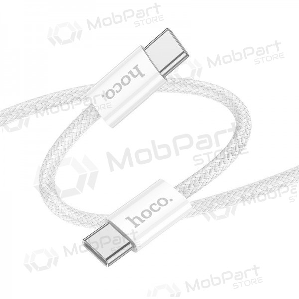 USB καλώδιο Hoco X104 60W USB-C to USB-C 2.0m άσπρο