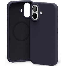 Θήκη Mercury Pure Magsafe Silicon Case Apple iPhone 17 σκούρο μπλε