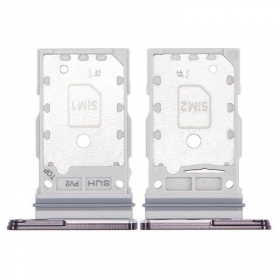 Samsung Galaxy S22 Ultra Dual Υποδοχή κάρτας SIM (μαύρος) (γνησια)