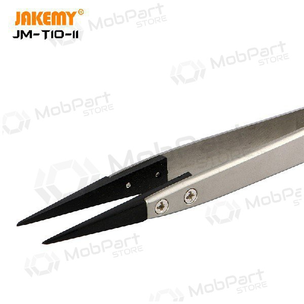 Μεταλλικό αντιστατικό τσιμπιδάκι Jakemy JM-T10-11 ESD (replaceable head)