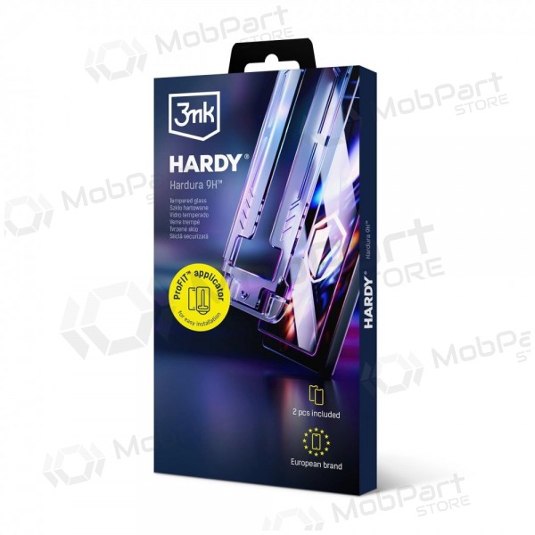 Προστατευτικό γυαλί Apple iPhone 15 Pro Max - 3mk Hardy Hardura 9H