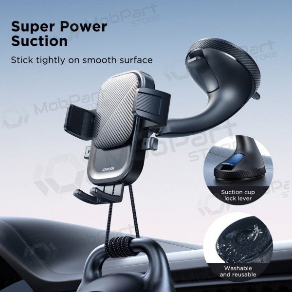 Θήκη τηλεφώνου αυτοκινήτου Joyroom JR-OK6 (windshield) μαύρος