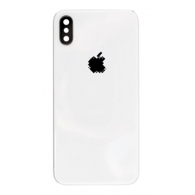 Apple iPhone X πίσω κάλυμμα μπαταρίας (ασήμι) (μεταχειρισμένος grade B, γνησια)