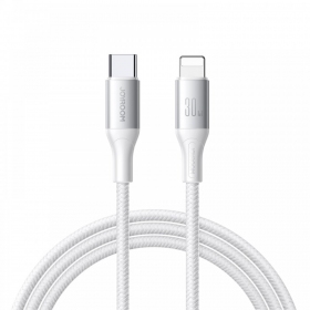 USB καλώδιο Joyroom S-A28 USB-C to Lightning 30W 1.0m άσπρο