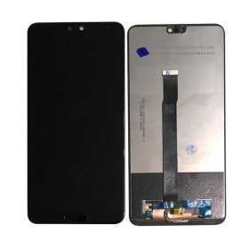 Huawei P20 οθόνη (μαύρος) (su Home mygtuku)