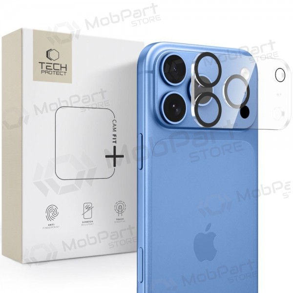 Apple iPhone 18 Pro Max προστατευτικό σκληρυμένο γυαλί κάμερας - Tech-Protect Cam Fit+ (διαφανές)