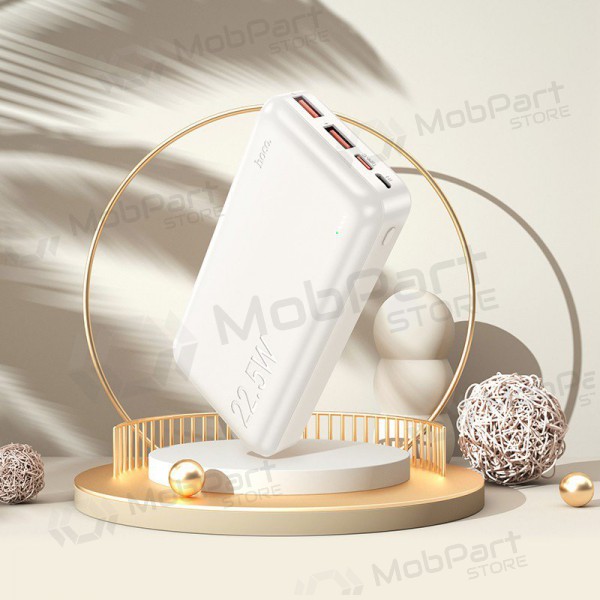 Εξωτερική μπαταρία Power Bank Hoco J101A PD 20W+Quick Charge 3.0 22.5W 20000mAh άσπρο