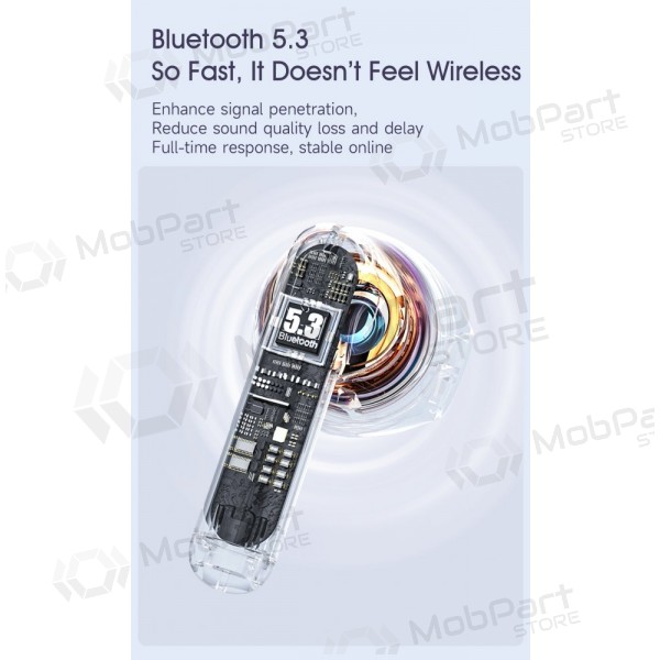 Ασύρματα ακουστικά με μικρόφωνο Dudao U8 Bluetooth λευκά