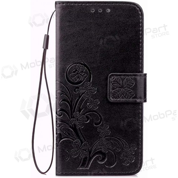 Θήκη Samsung Galaxy A13 5G, A04 - Flower Book (μαύρο)