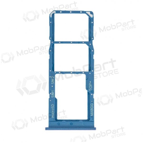 Samsung Galaxy A125 A12 / A127 A12S Υποδοχή κάρτας SIM (μπλε) (service pack) (γνησια)