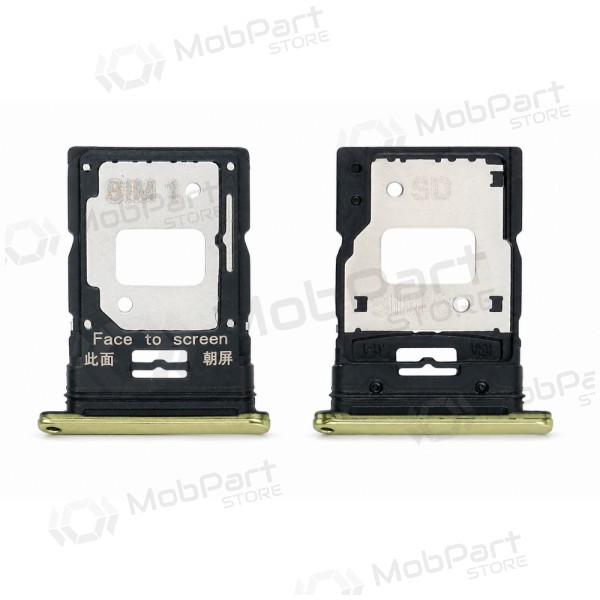 Xiaomi Mi 11 Lite 4G / 5G / 5G NE 2021 θήκη κάρτας SIM (κίτρινο)