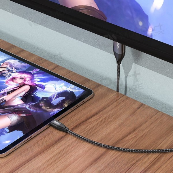 Καλώδιο Hoco UA16 Type-C to HDMI 2.0m γκρί