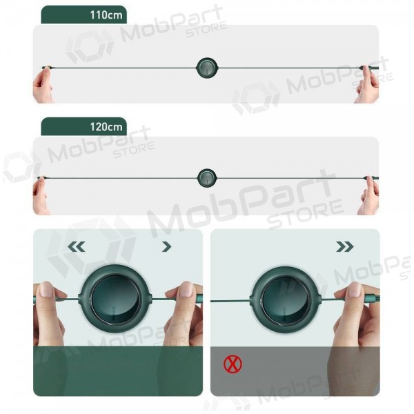 USB καλώδιο Baseus Bright Mirror Type-C - microUSB+Lightning+Type-C 100W 1.2m (μαύρος) CAMLC-AMJ01