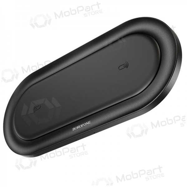 Φορτιστής ασύρματος Borofone BQ7 Prominent Dual (10W) (μαύρος)