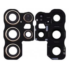 Samsung Galaxy S24 Ultra κρύσταλλο κάμερας (με πλαίσιο) (μαύρο)