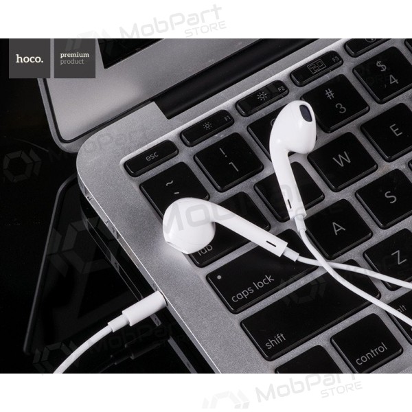 Handsfree ακουστικα HOCO M1 3,5mm (άσπρο)