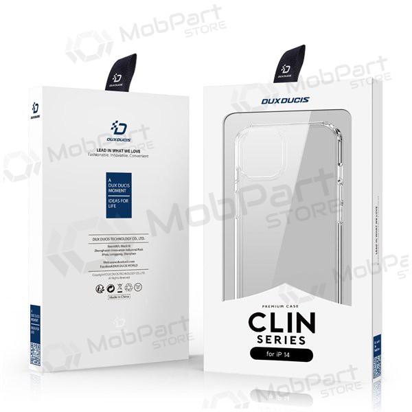 Θήκη Apple iPhone 15 - Dux Ducis Clin (διαφανής)