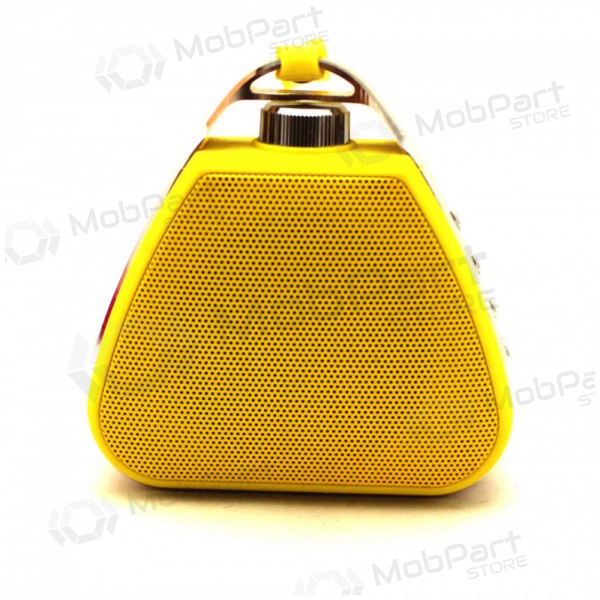 Φορητό ηχείο Bluetooth PTH-17 (microSD, hands-free, AUX) (κίτρινο)