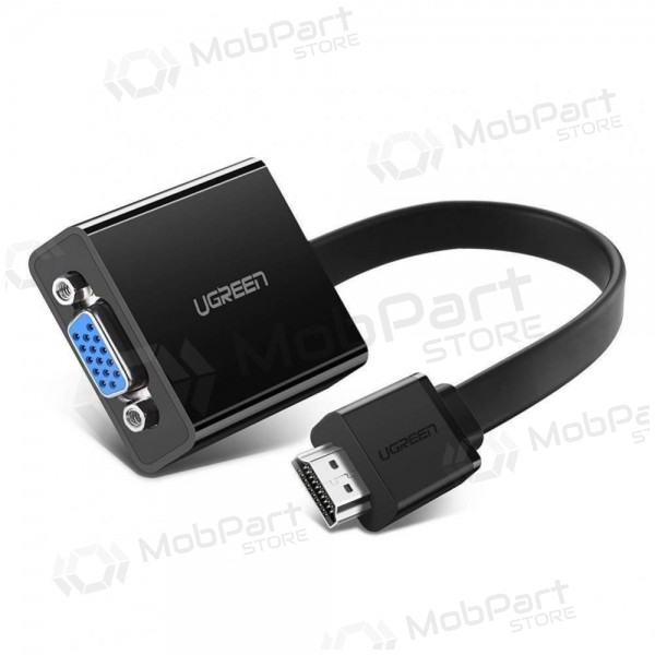 Προσαρμογέας Ugreen MM103 HDMI σε VGA μαύρος