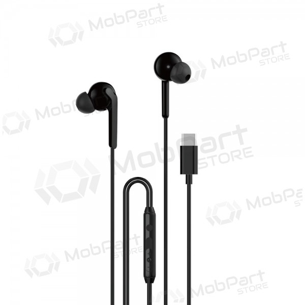 Ακουστικά USB-C Dudao X3C+ μαύρα