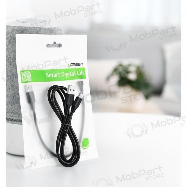 USB καλώδιο Ugreen US287 USB to USB-C 3A 1.0m μαύρος