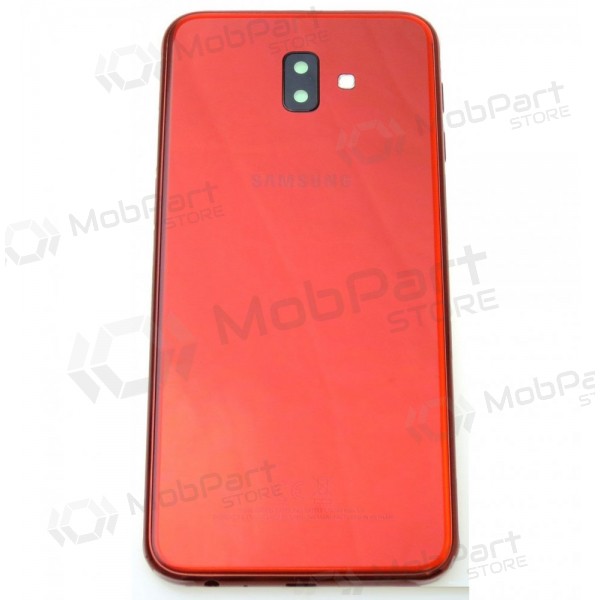 Samsung J610 Galaxy J6+ 2018 πίσω κάλυμμα μπαταρίας (το κόκκινο)