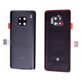 Huawei Mate 20 Pro πίσω κάλυμμα μπαταρίας (μαύρος) (μεταχειρισμένος grade C, γνησια)