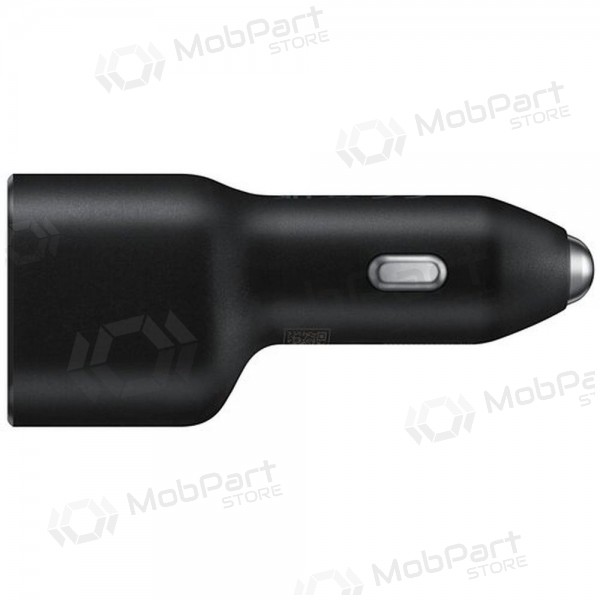 Φορτιστής automobilinis γνησια Samsung EP-L4020NBEGEU 1xType-C 1xUSB-A μαύρος στη συσκευασία 40W