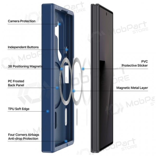 Θήκη Samsung Galaxy Z Fold8 Ultra -Dux Ducis Yind MagSafe- (μαύρη)