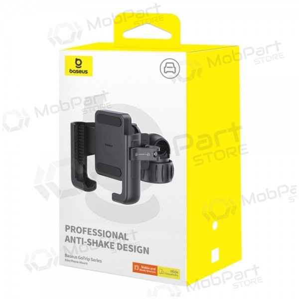 Telefono laikiklis dviračiui Baseus GoTrip Series Bike Phone Mount Cluster μαύρος C40572301111-00