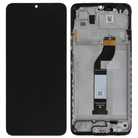 Xiaomi Redmi 13C 5G οθόνη (μαύρος) (με πλαίσιο) (γνησια)