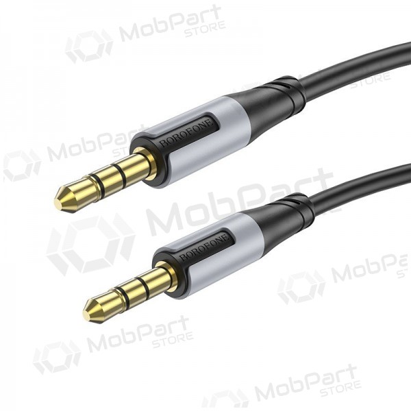 Audio καλώδιο Borofone BL19 3,5mm to 3,5mm μαύρος