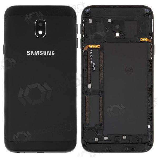 Samsung J330 Galaxy J3 2017 πίσω κάλυμμα μπαταρίας (μαύρος) (μεταχειρισμένος grade A, γνησια)