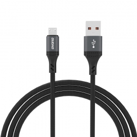 Καλώδιο micro USB dudao L3SM USB-A σε micro USB 1.2 m 3 A μαύρο