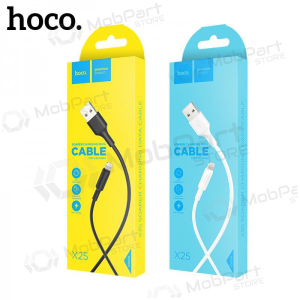 USB καλώδιο HOCO X25 lightning 1.0m (άσπρο)