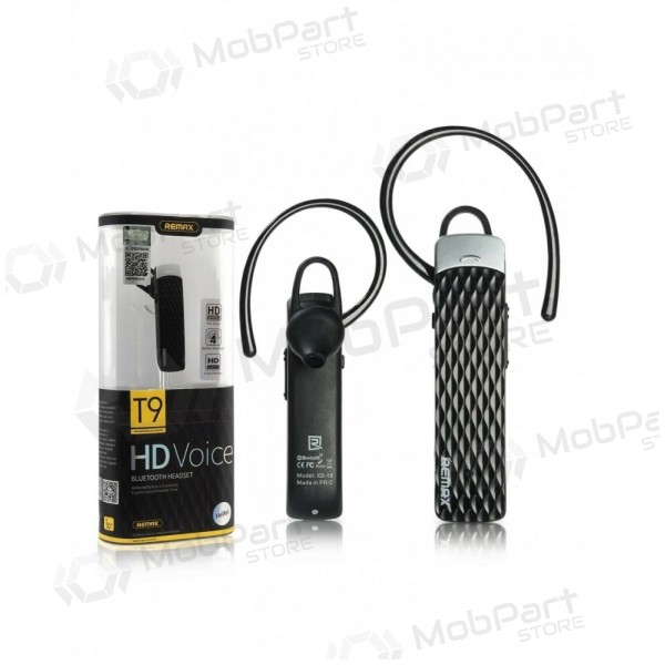 Ακουστικά Bluetooth hands-free Remax RB-T9 Bluetooth μαύρο